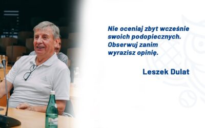 Poznaj trenera – Leszek Dulat